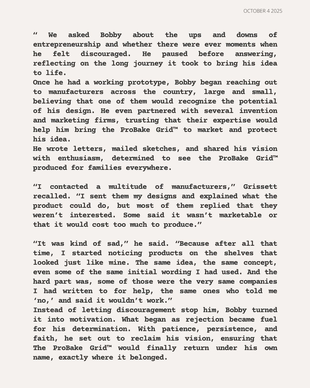 The ups and downs of entrepreneurship - Bobby's journey to success